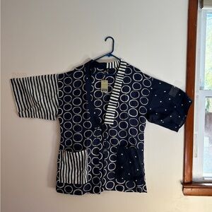 Gudrun Sjoden linen/cotton kimono